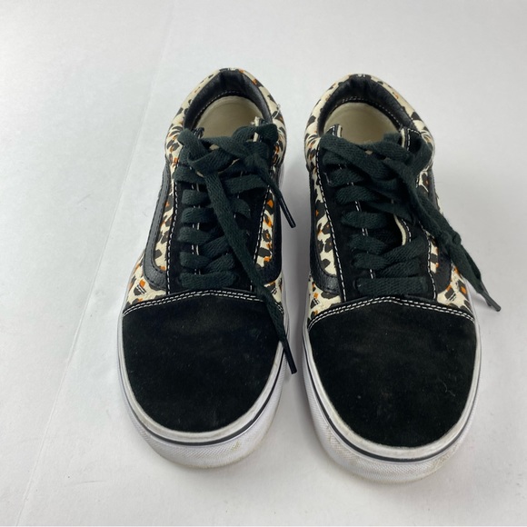 Vans Off the Wall Womens 8.5 Mens 7 Ultra Cush Lace Up Sneakers Leopard Print - Picture 5 of 7